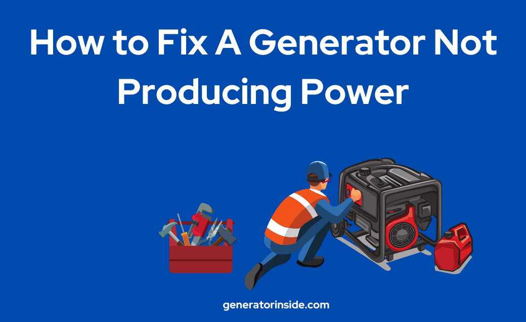 How to Fix a Generator not Producing Power