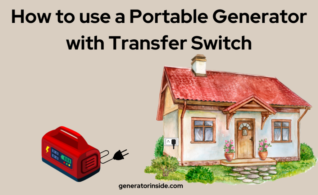 How to use a Portable Generator with Transfer Switch